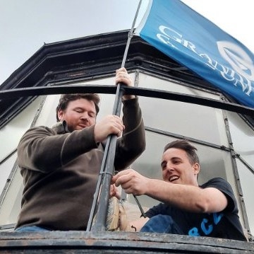 GVSU Crew Activates Amateur Radio At Remote Lighthouse In Lake Superior